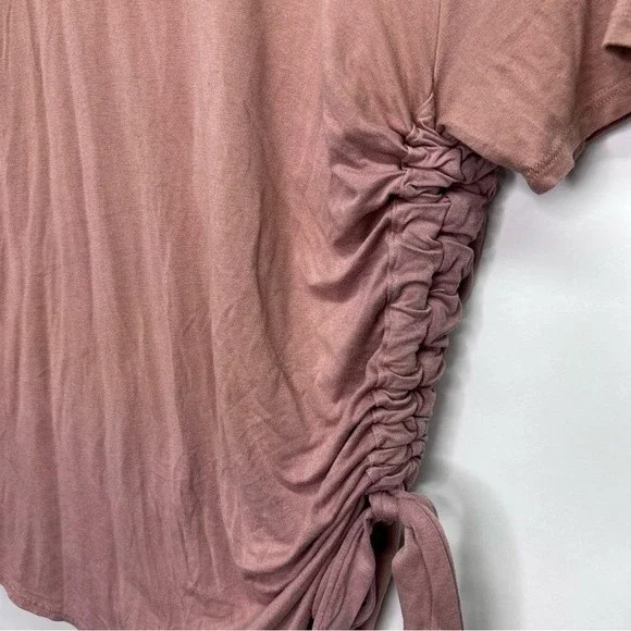 Emilia Mauve Women’s Rouched blouse Size Small - Picture 3 of 5
